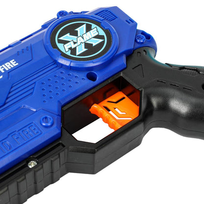 Бластер с мягкими пулями коробка 20*5*19см - в кор.2*120шт