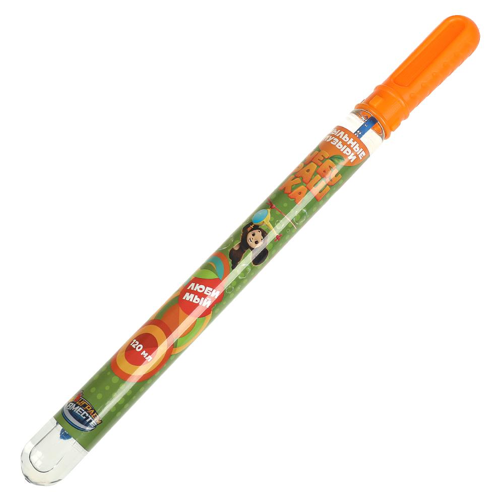 01101-120ЭД Мыльные пузыри Чебурашка 120мл, кор.30*12*15,5см ИГРАЕМ ВМЕСТЕ уп-24шт в кор.4уп