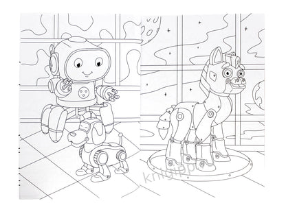 БОЛЬШАЯ СУПЕРРАСКРАСКА. ДЛЯ МАЛЬЧИКОВ