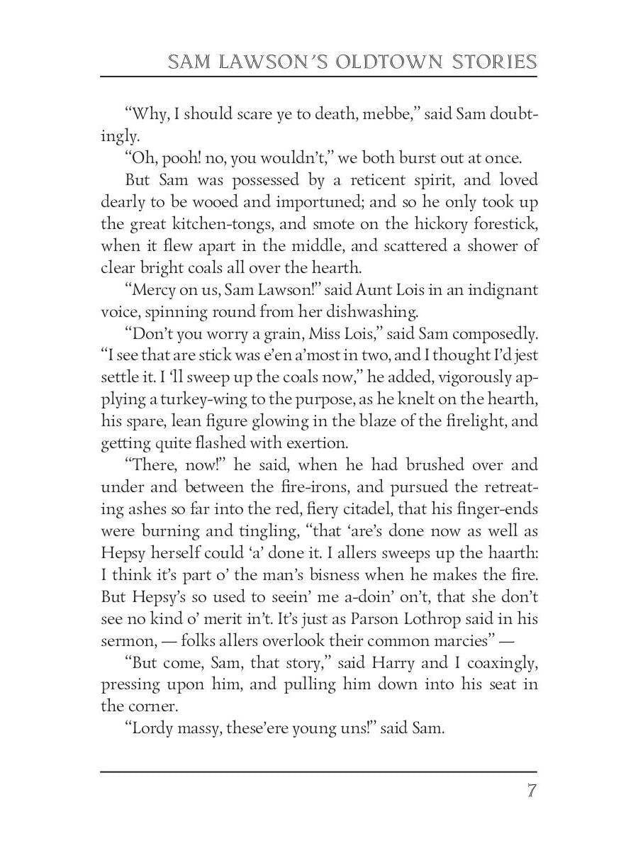 Sam Lawson's Oldtown Fireside Stories = Олдтаунские рассказы у камелька, поведанные Сэмом Лоусоном: на англ.яз