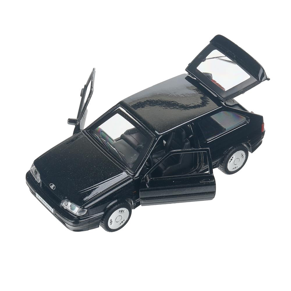 Machine en métal vaz-2113 12 cm, double, sac, argent, noir, cor. Parc technologique dans le cor.2*36шт