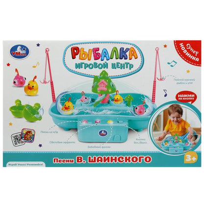 Игровой центр рыбалка Шаинский музыка в кор. Умка в кор.48шт