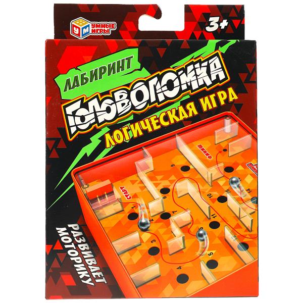 Логическая игра лабиринт кор.12,5*15*4см Умные игры в кор.2*96шт