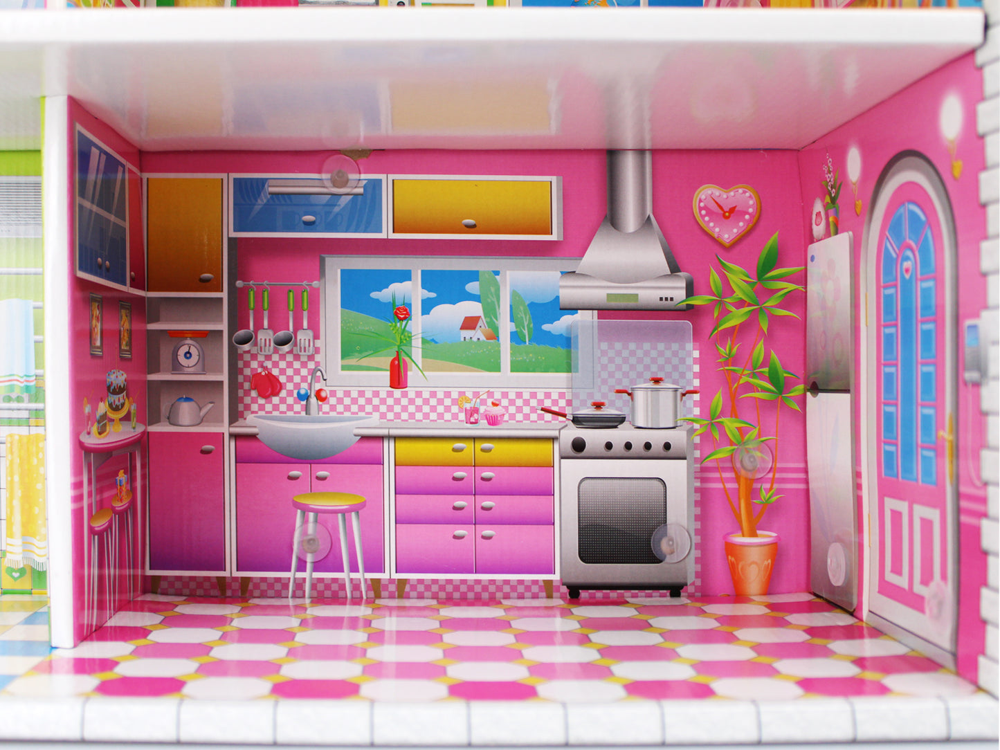 Кукольный домик быстрой сборки. Dream House. "Усадьба"