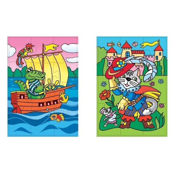 Играй и собирай. Арт. 2940 (кот, пес, крокодил, слон)
