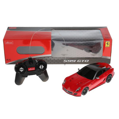 МАШИНА Р/У RASTAR FERRARI 599 GTO 1:24, ЦВЕТ В01 В КОР. в кор.18шт