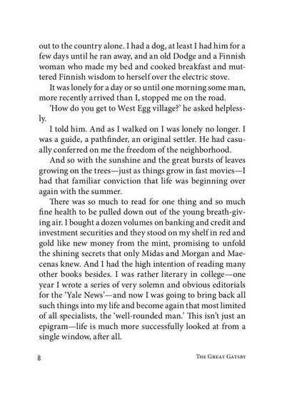 The Great Gatsby: роман на анг.яз