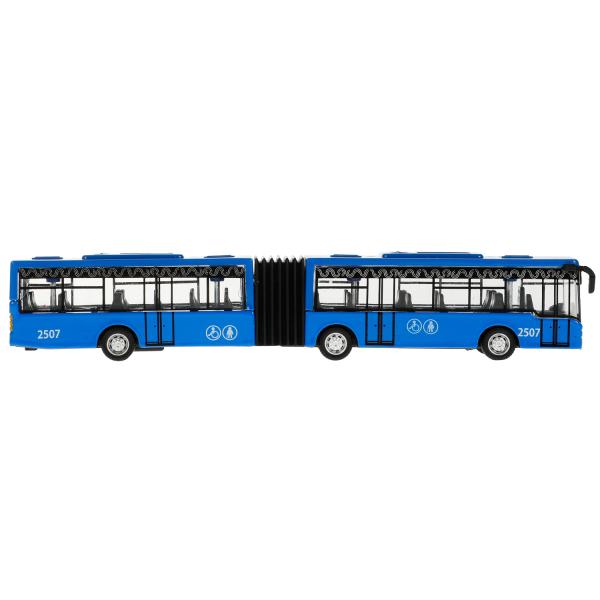 1428860-R3336503 Модель металл АВТОБУС 18 см, инерция. кор. Технопарк в кор.2*96шт