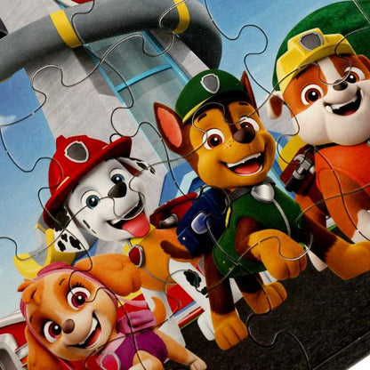 Суперщенки. Пазл классический в коробке. Набор пазлов 4 в 1. 175х175х50мм. Умные игры в кор.20шт