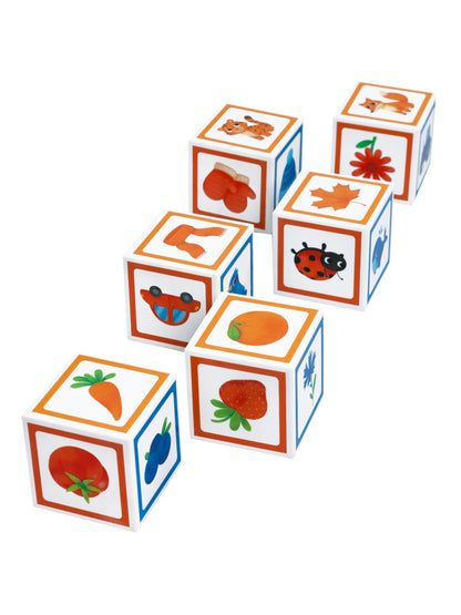 Кубики "Какой цвет?" 6 шт. Baby Toys