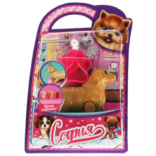 Les accessoires pour le cou 29 cm sont livrés avec des accessoires pour le canapé, sous blister КАРАПУЗ в кор.24шт