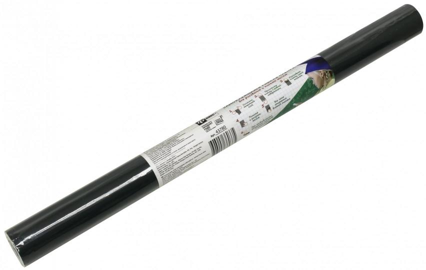 Пленка гибкая самоклеящаяся д/рисов. и письма мелом арт.43780 ТЕМНО-ЗЕЛЕНАЯ (45х200 см, полипропилен с клеев. покрыт., в наборе с мелками (3 шт). До 1