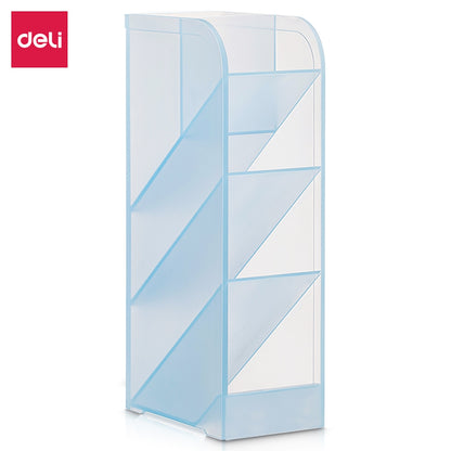 Подставка д/пиш.принад. 5отд синяя,8932Blue