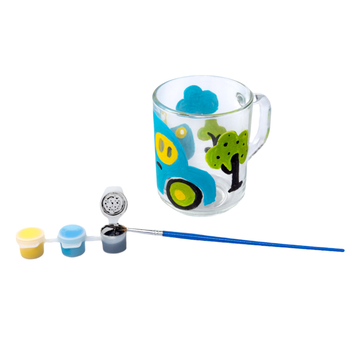 Набор для творчества. Кружка под роспись "Машинка"