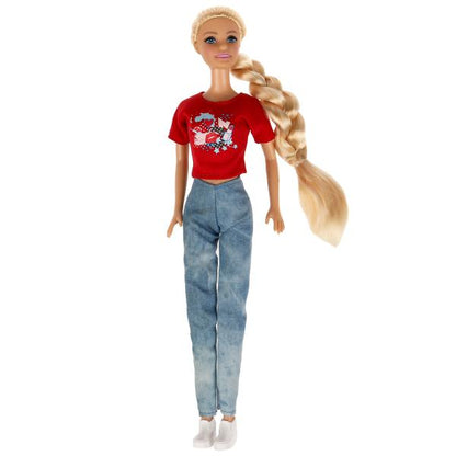 Кукла 29 см София, бесшарнирная, кор КАРАПУЗ в кор.48шт