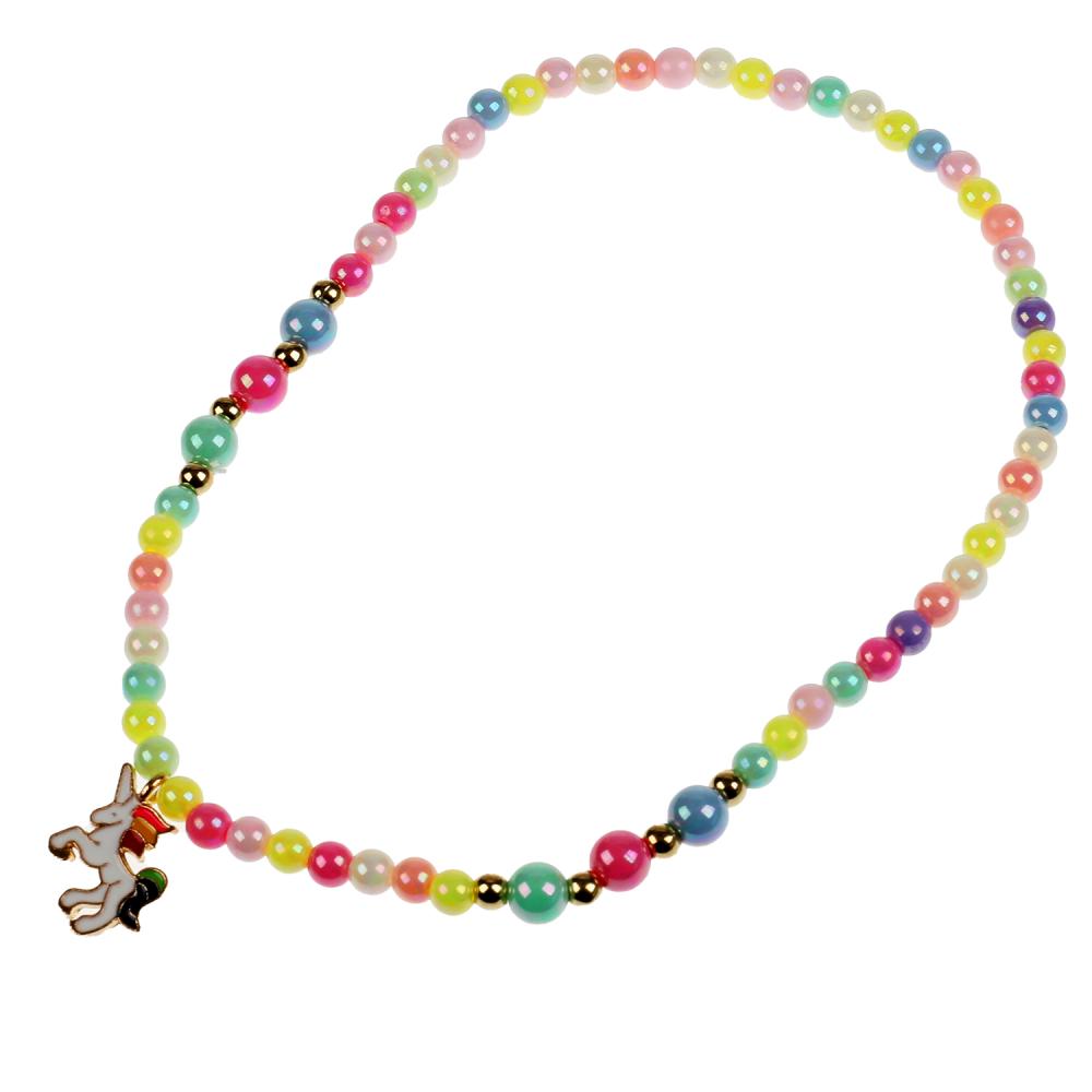 Аксесс. д/девочек ЭНЧЕНТИМАЛС набор бижутерии (кулон+браслет) единорог МИЛАЯ ЛЕДИ уп-10шт в кор.50уп