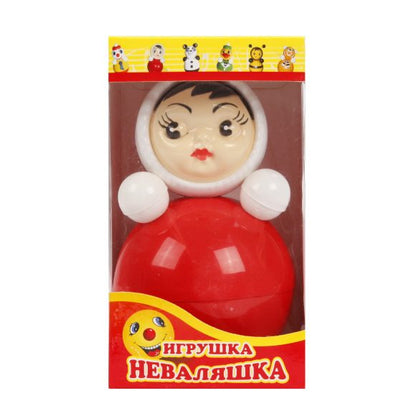 Игрушка-неваляшка Маленькая (15 см) артикул 6С-001 в художественной упаковке, EAN - 4620005410015