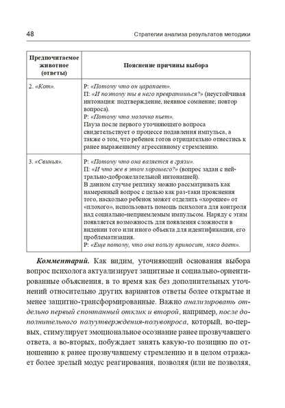 Методика "Предпочитаемое животное" в работе с детьми и подростками: Учебное пособие (3494)