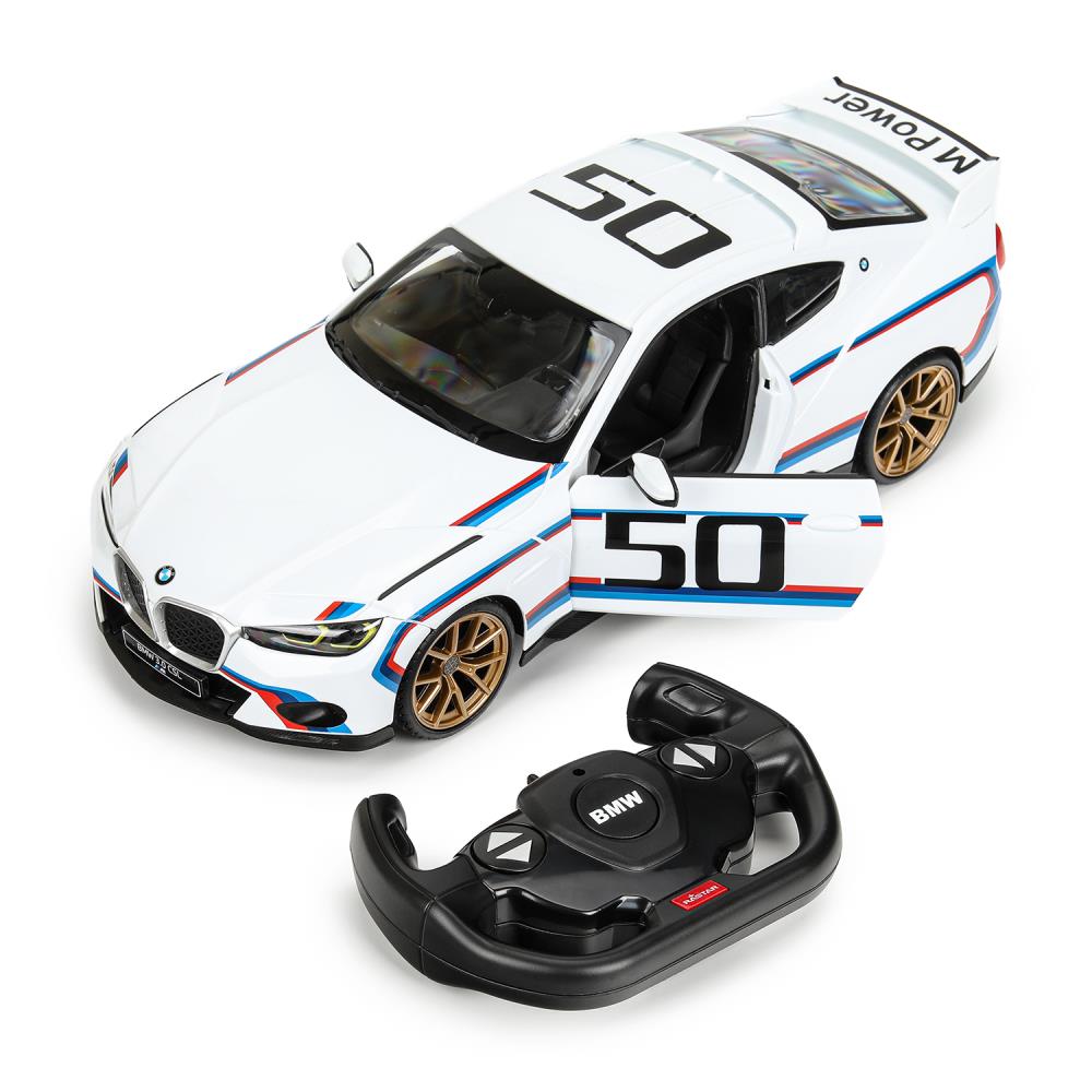 Машина р/у BMW 3.0 csl 1:14, свет, 2 ск-ти, двери открываются Rastar в кор.6шт