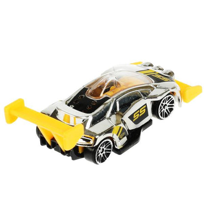 Machine en métal ROAD RACING SUISSE 7,5 cm, dans un assortiment, en blister. Parc technologique en cor.2*360шт