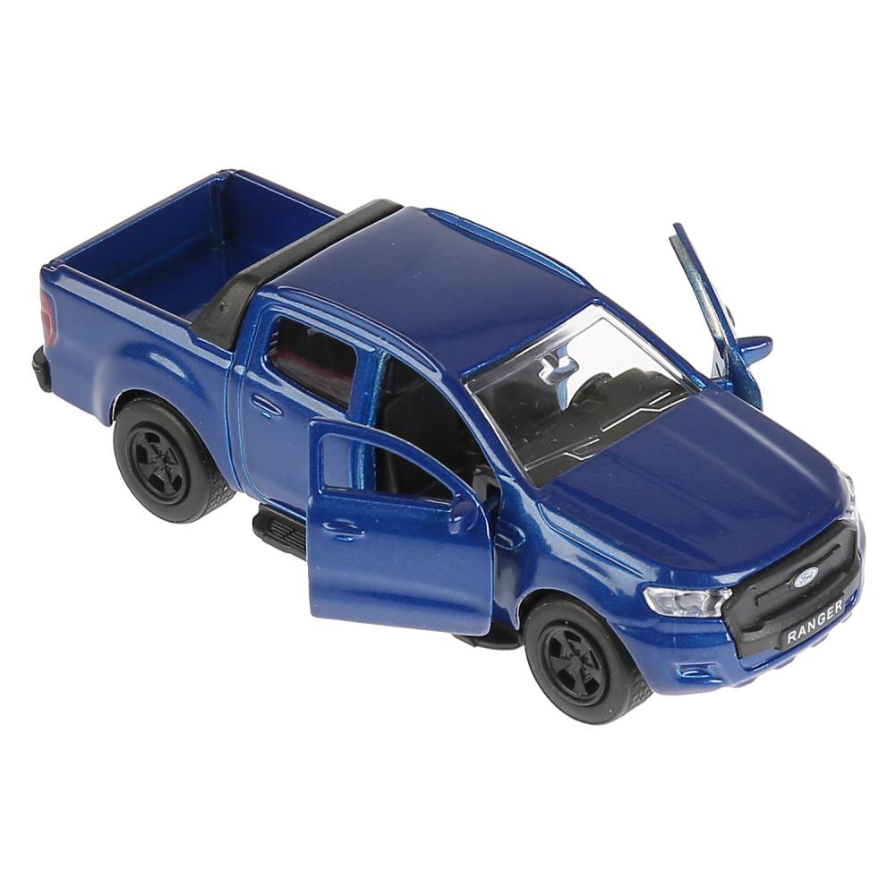 SB-18-09-FR-N(BU) 272085 Машина металл FORD ranger ПИКАП, 12 см, .дв., багаж., инерц., синий, кор.