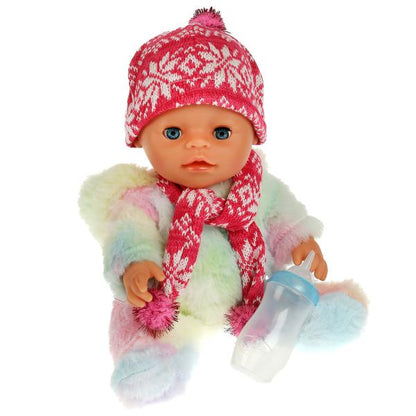 Пупс озвуч Барто А. Алиса 30см, пьет, пис, закр глаза, 100 фраз, 4 акс КАРАПУЗ в кор.12шт