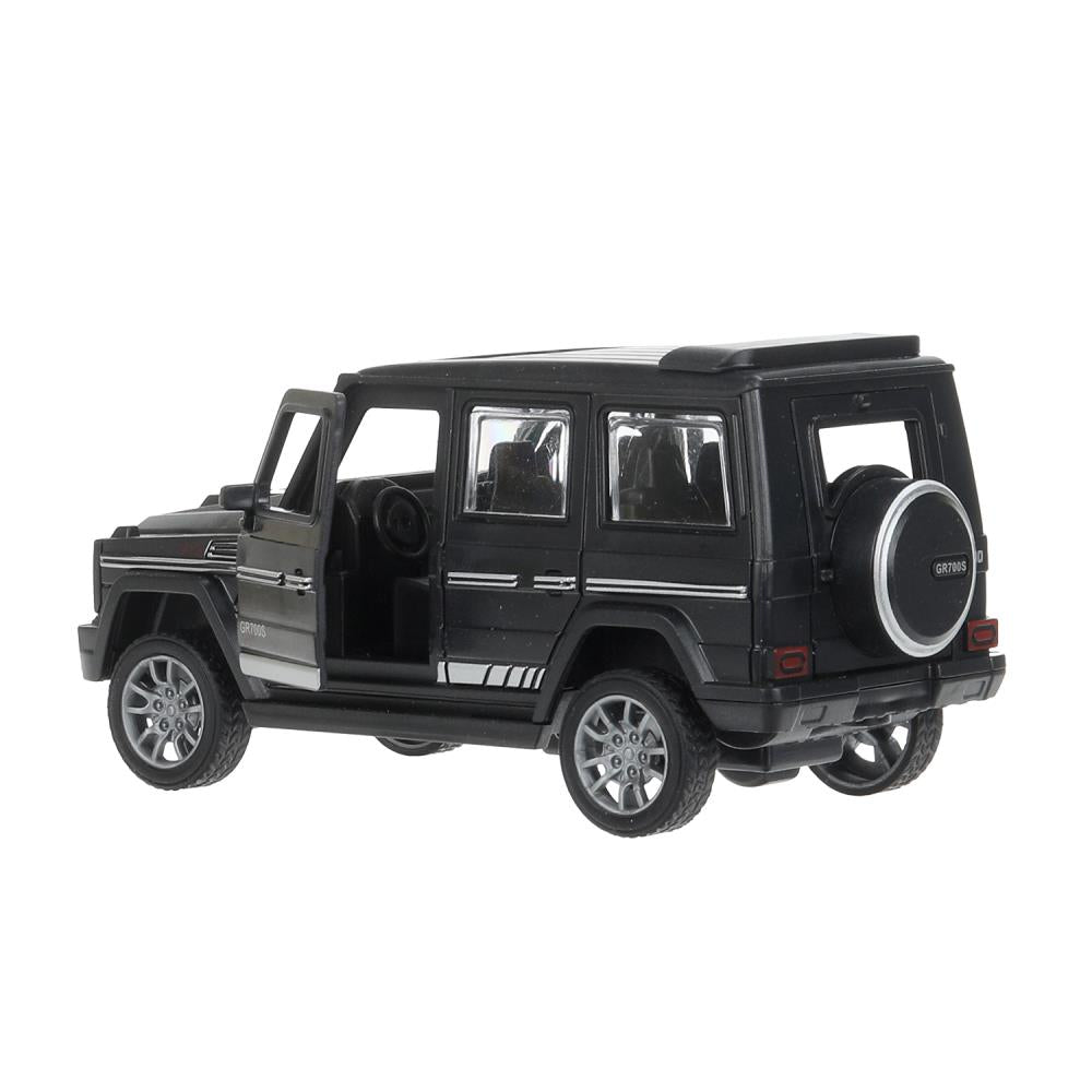 Машина пластиковая MERCEDES-BENZ G-CLASS 12 см, инерц, черный, кор. Технопарк в кор.2*120шт