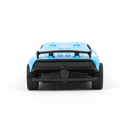 Machine en métal Hot Vils SPОРТКАР 9,5 см, синий, инерц., кор. - dans le cor.2*120шт