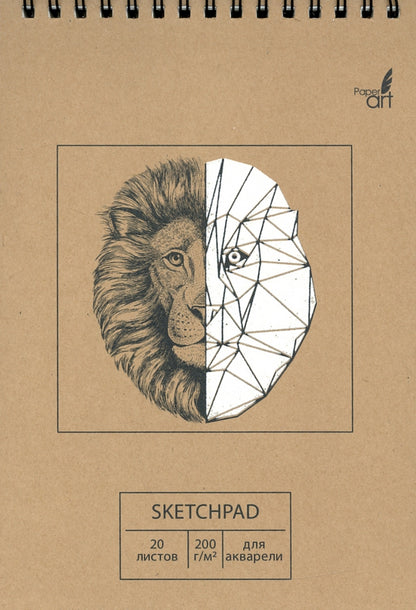Скетчпад 20л,14*20,спир,Leo,СПСП520102