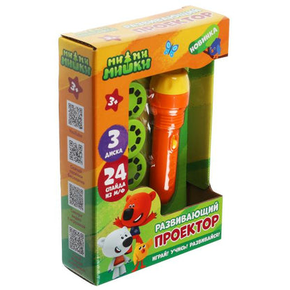 FDE8032-R Развивающий проектор Ми-ми-мишки 24 кадра, в кор. Умка в кор.72шт