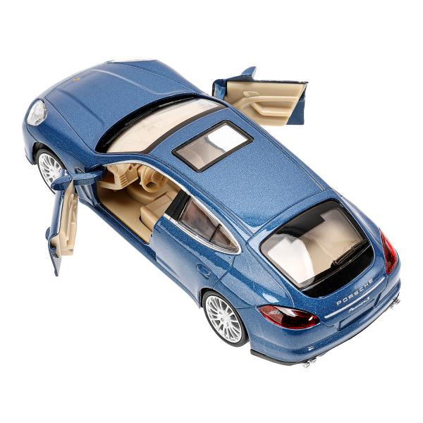 Машина металл свет-звук PORSCHE panamera, 15,5 см, двери, инерция Технопарк в кор.2*24шт