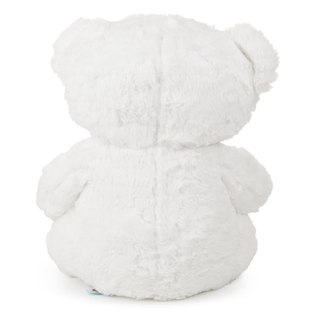Игрушка мягкая "мульти-пульти" мишка белая с бантиком 50см, без чипа "МУЛЬТИ-ПУЛЬТИ" в кор.24шт