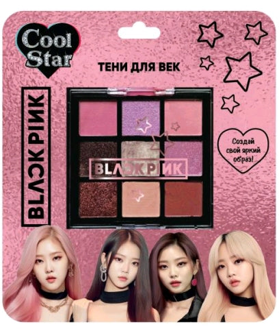 Косметика ДЛЯ ДЕВОЧЕК тени для век без блесток Cool Star в кор.30*12шт