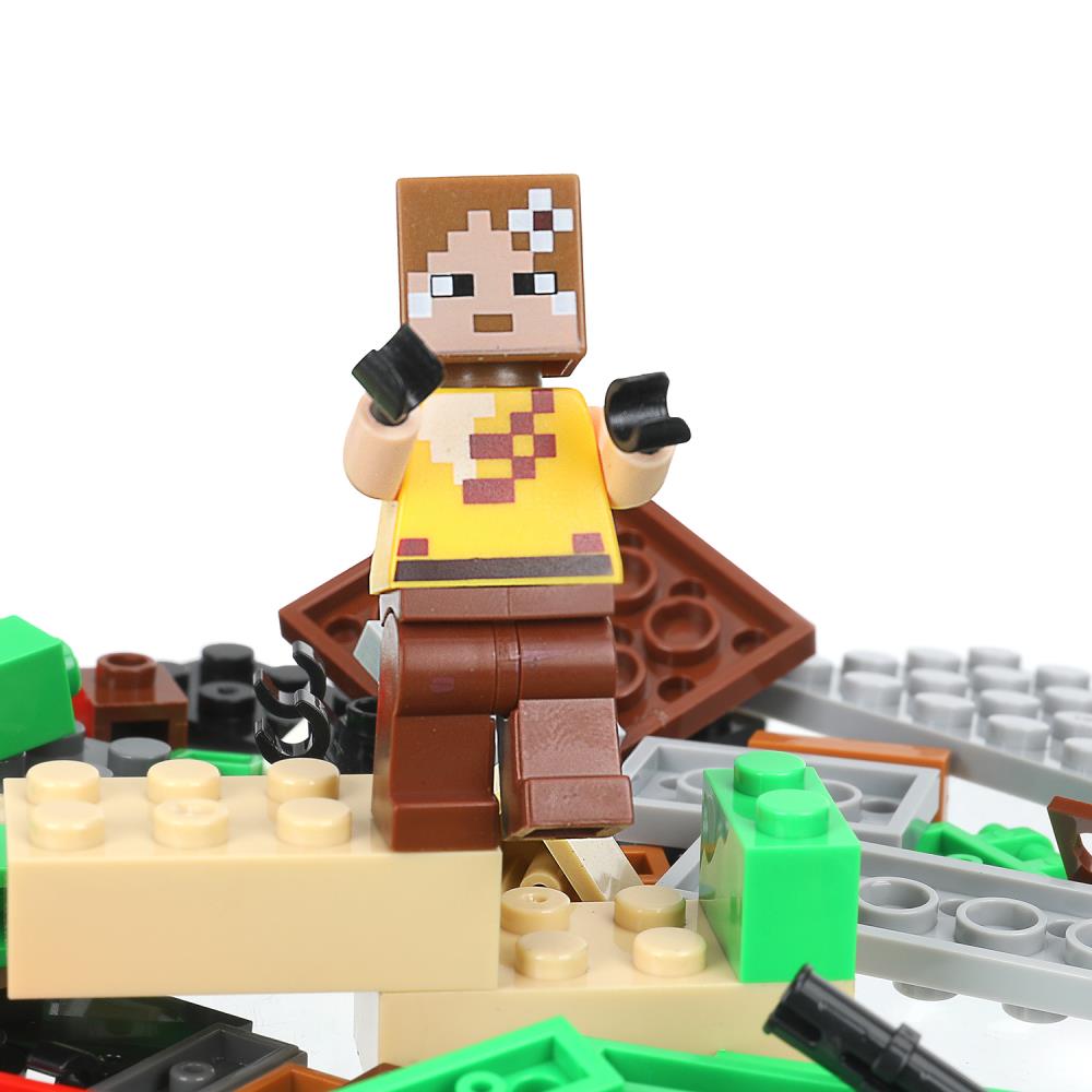 Конструктор minecraft movie 3в1, 268 дет. Город мастеров в кор.2*24шт