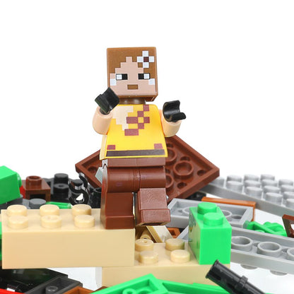 Конструктор minecraft movie 3в1, 268 дет. Город мастеров в кор.2*24шт
