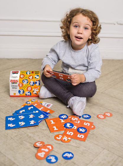 Jeux de jouets pour bébé "Смелые зайцы"