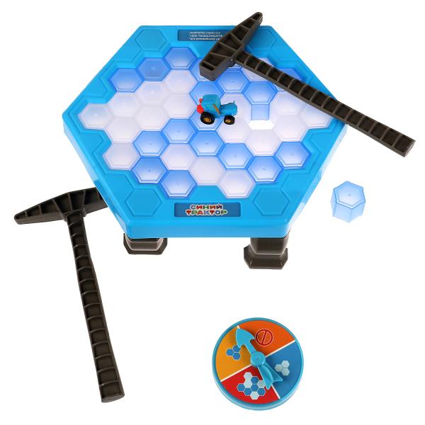 Настольная игра ледяная западня Синий ТРАКТОР кор.25,5*25,5*6см Умные игры в кор.36шт