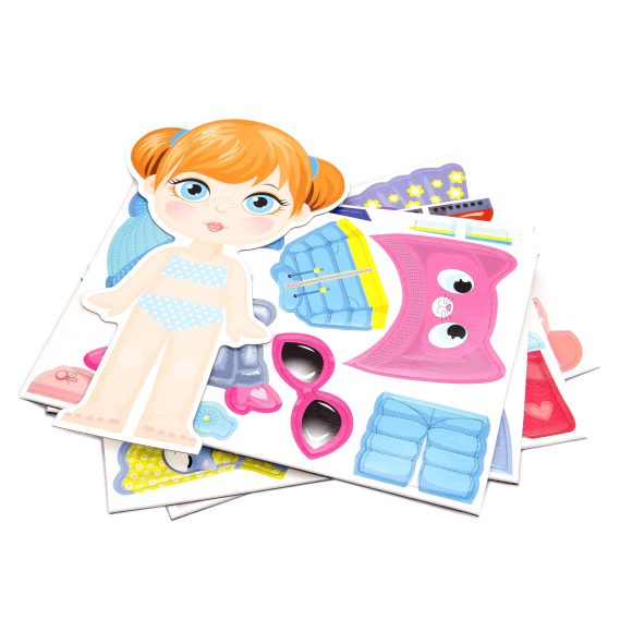 ДК.Игра магнитная "Одевашки. Лиза". Série Магнитные истории арт.01912 /14