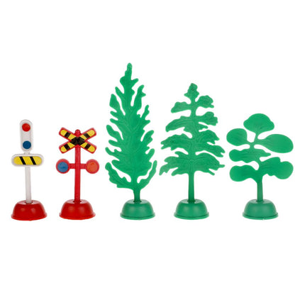 Железная дорога 308см на бат. со светом, с аксесс., в кор.,48*26*5см ТМ "ИГРАЕМ ВМЕСТЕ" в кор.2*12шт