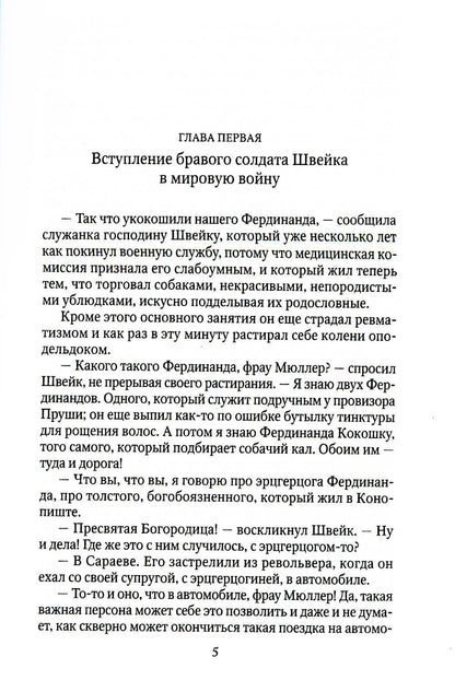 Похождения бравого солдата Швейка: В тылу