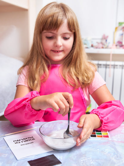 04486 Магниты из гипса под роспись "Кораблики"