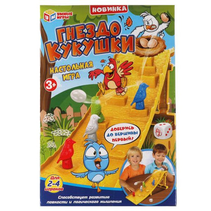 Настольная игра гнездо кукушки, кор.16*23,6*5,5см Умные игры в кор.2*36шт