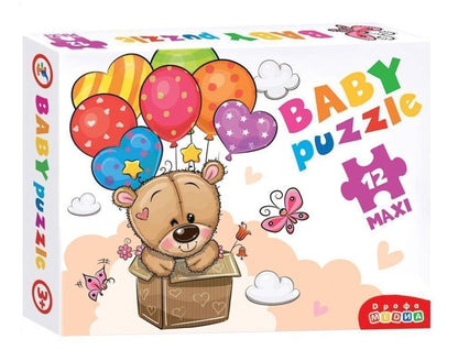 Дрофа. Baby Puzzle. "Мишка и воздушные шары" арт.3844