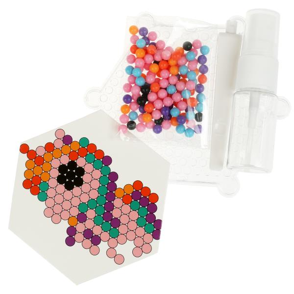 Набор д/детского тв-ва аквамозаика единорог 100 бусин МУЛЬТИ АРТ в кор.48шт