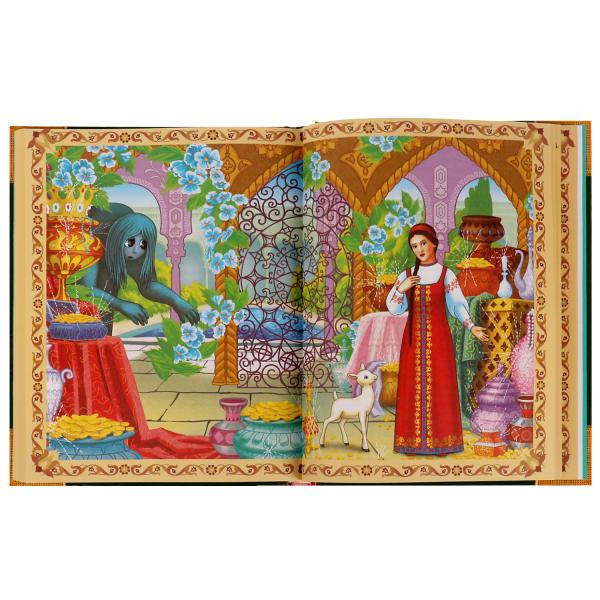 Любимые сказки. Волшебная книга. 195х255 mm. 224 pièces. 7БЦ. Ouais. dans le cor.6шт