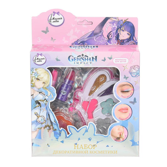 Косметика ДЛЯ ДЕВОЧЕК тени для век, помада,блеск для губ МИЛАЯ ЛЕДИ в кор.2*144шт