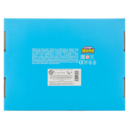 Игрушка-антистресс ежик рожица с глазами Супер Жим уп-12шт в кор.6уп