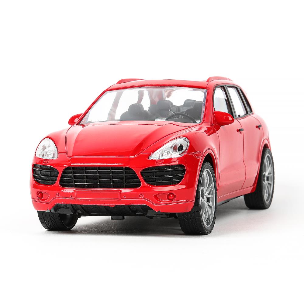Машина р/у PORSCHE cayenne 24 см, красный, кор Технопарк в кор.2*12шт