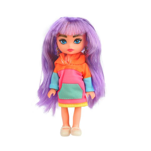 Кукла супер подружка 15 см, аксессуары КАРАПУЗ в кор.2*84шт