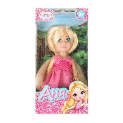 Кукла Аня 12 см, кор КАРАПУЗ в кор.120шт